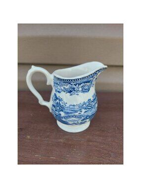 Royal Staffordshire Tonquin Blue Creamer